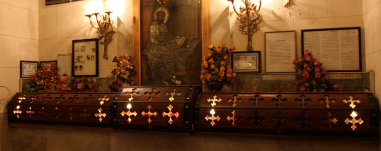 relics of Evangelist Saint Mark in Alexandria Egypt